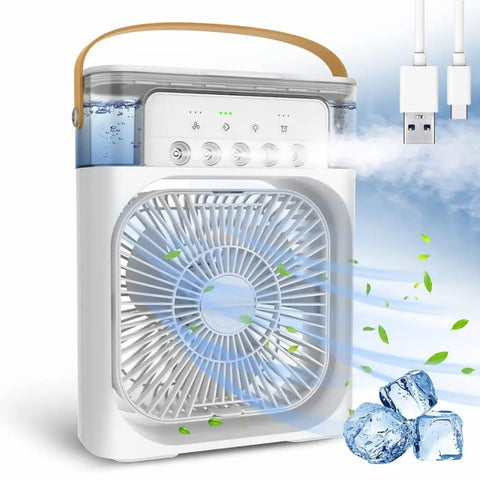 Portable air conditioner fan USB